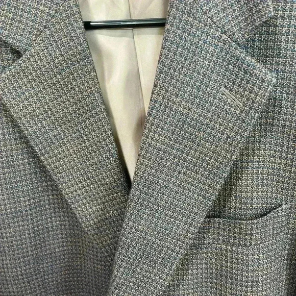 BERT PULITZER 100% Lambswool BLAZER Men's 40S Sport Coat Jacket 2 button - Picture 6 of 13